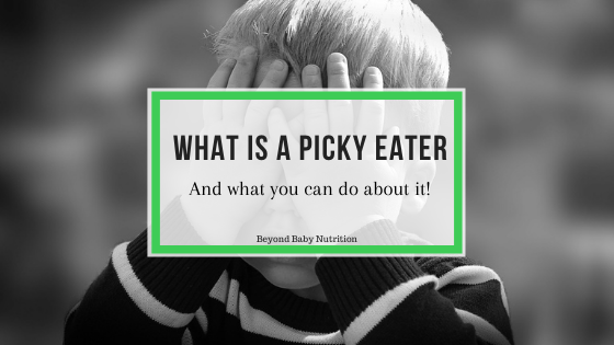 What is a picky eater blog post cover